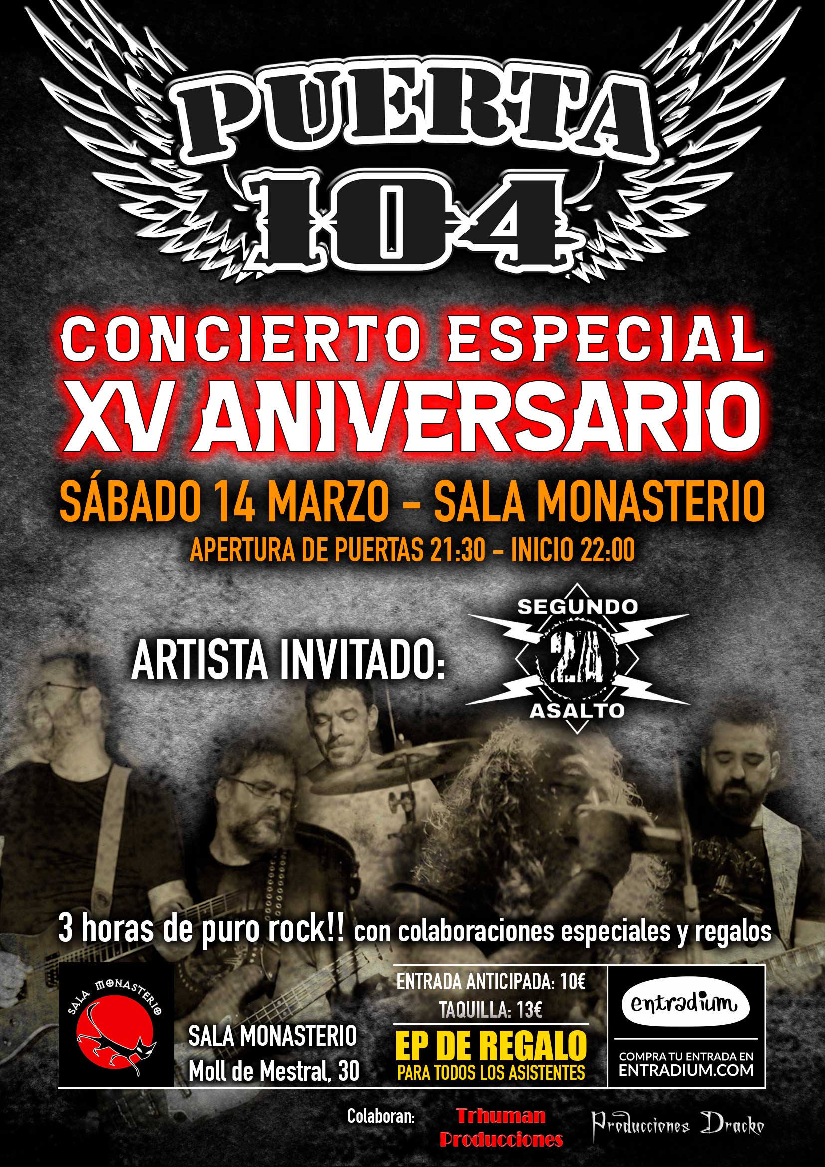 Puerta 104 - Concierto Especial XV Aniversario